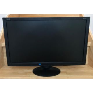 エヌイーシー(NEC)のNEC 24インチ 白色LEDモニター LCD-AS241W-B4(ディスプレイ)