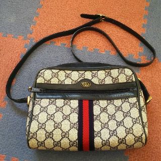 グッチ(Gucci)のGUCCI オールドグッチ シェリーライン ショルダーバッグ(ショルダーバッグ)