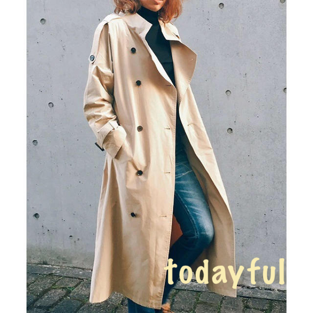 TODAYFUL(トゥデイフル)のtodayful  トレンチコート レディースのジャケット/アウター(トレンチコート)の商品写真