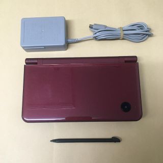 ニンテンドーDS(ニンテンドーDS)のニンテンドーDSi LL本体　ワインレッド(携帯用ゲーム機本体)