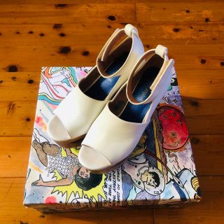 ジェフリーキャンベル(JEFFREY CAMPBELL)のJEFFREY CAMPBELL スケートヒールオープントゥパンプス(ハイヒール/パンプス)