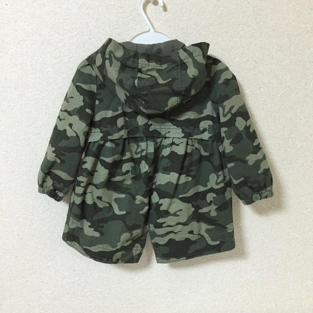 Old Navy(オールドネイビー)のカモフラ 迷彩 ブルゾン コート キッズ/ベビー/マタニティのキッズ服女の子用(90cm~)(コート)の商品写真