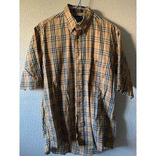 バーバリー(BURBERRY)のVINTAGE BURBERRY バーバリー ノバチェック柄 BDシャツ(シャツ)