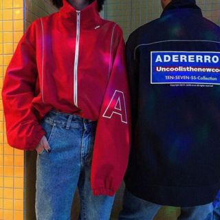 バレンシアガ(Balenciaga)のadererror ナイロンジャケット　ネックシャツセット(ブルゾン)