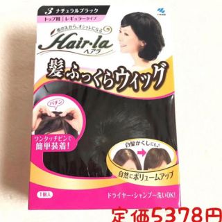 ウイッグ  ヘアピース かつら 白髪隠し 部分ウイッグ 小林製薬 ヘアラ(その他)