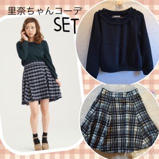 マジェスティックレゴン(MAJESTIC LEGON)の里奈ちゃんコーデSET(カットソー(長袖/七分))