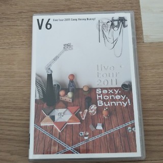 ブイシックス(V6)のV6 LIVE DVD通常盤 Sexy.Honey.Bunny!(アイドル)