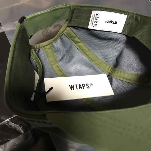 メンズWTAPS  CAP NYLON TAFFETA 3LAYER 新品  オリーブ