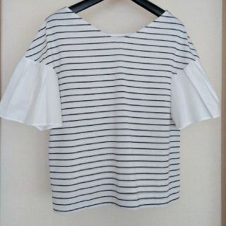 オペークドットクリップ(OPAQUE.CLIP)のopaque clip   
ボーダーカットソー Tシャツ(カットソー(半袖/袖なし))