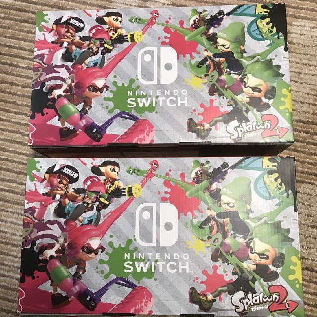 新品未開封　任天堂スイッチ　スプラトゥーン2セット2台