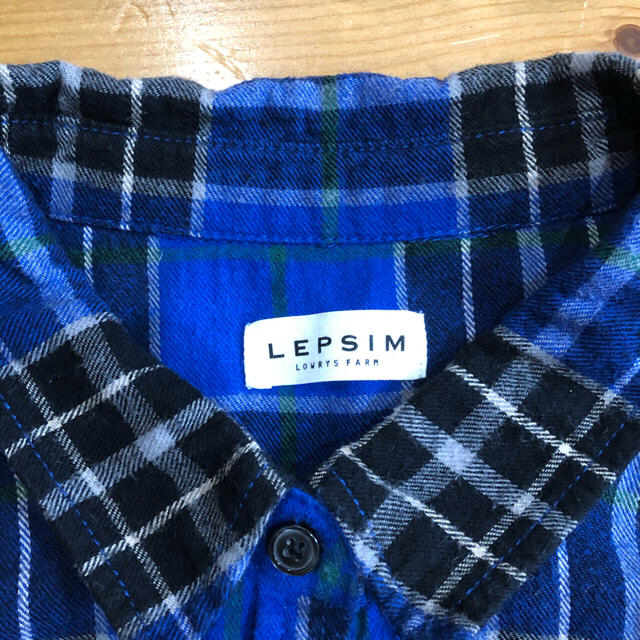 LEPSIM(レプシィム)のレプシィム　ネル　ロングシャツLL レディースのトップス(シャツ/ブラウス(長袖/七分))の商品写真