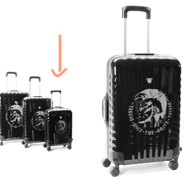 DIESEL(ディーゼル)のDIESEL×ロンカート☆キャリー(機内持ち込み可) レディースのバッグ(スーツケース/キャリーバッグ)の商品写真