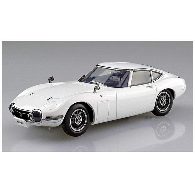 トヨタ(トヨタ)のTOYOTA 2000GT プラモデル完成態 エンタメ/ホビーのおもちゃ/ぬいぐるみ(模型/プラモデル)の商品写真