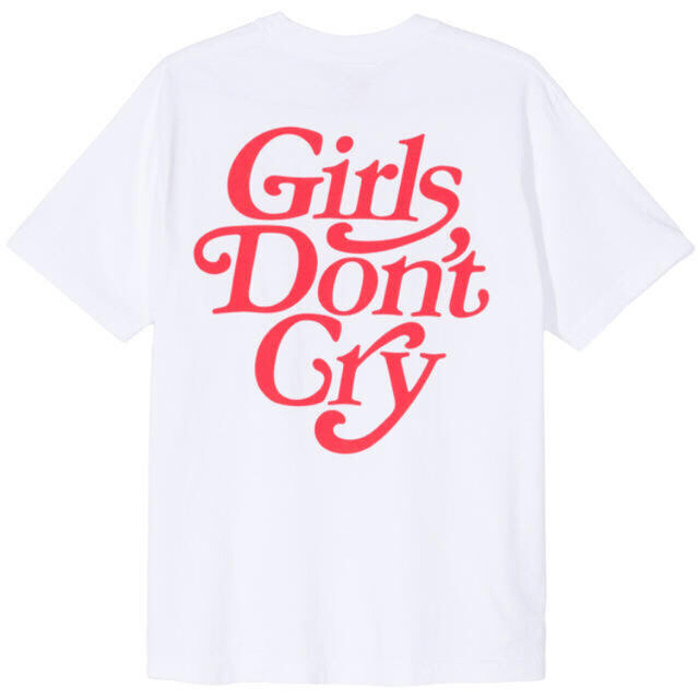 XL girls don’t cry logo t-shirt white 白