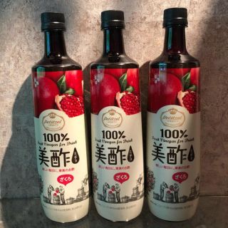 コストコ(コストコ)の美酢ミチョ ざくろ酢 900ml 3本(ソフトドリンク)