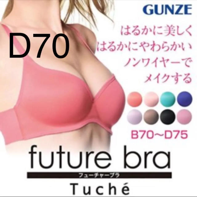 GUNZE(グンゼ)のGUNZE グンゼ トゥシェ フューチャーブラ レディースの下着/アンダーウェア(ブラ)の商品写真