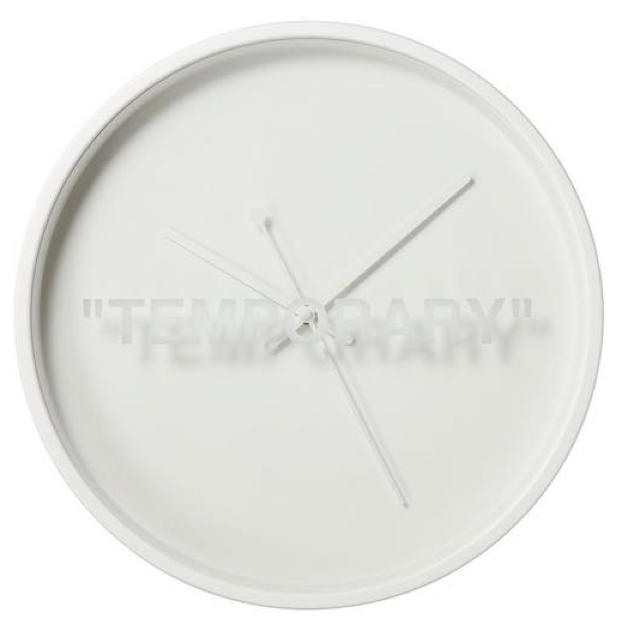 OFF-WHITE(オフホワイト)のMARKERAD マルケラッド ウォールクロック　時計　IKEA インテリア/住まい/日用品のインテリア小物(掛時計/柱時計)の商品写真