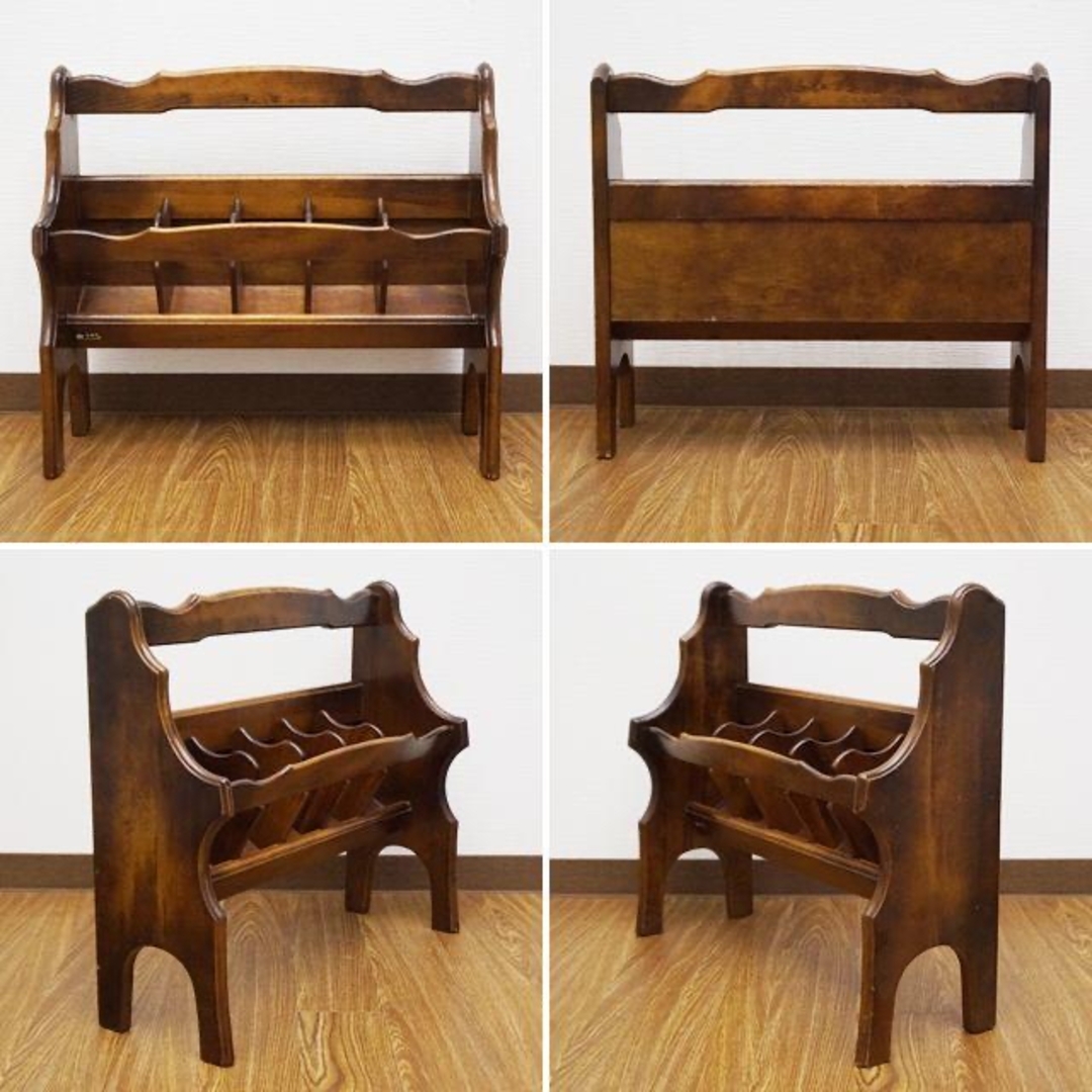 カリモク家具 - オールドカリモク コロニアル スリッパラック カリモク家具 - オールドカリモク コロニアル スリッパラック