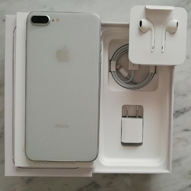 SALE爆買い iPhone - 新品未使用 iPhone 8 Plus 256GB シルバー SIM