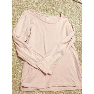 ジーユー(GU)のGU♡シンプルロンＴ/インナーにも可能(Tシャツ(長袖/七分))