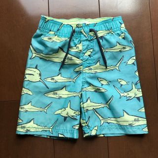 オールドネイビー(Old Navy)のオールドネイビー サイズ3T 水着 パンツ サメ ブルーグリーン(水着)