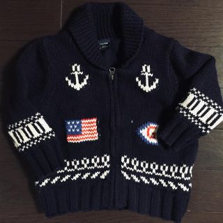 ベビーギャップ(babyGAP)のbaby Gap カウチン80センチ(カーディガン/ボレロ)