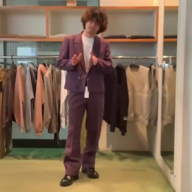 LITTLE BIG 21aw リトルビック セットアップ パープル-