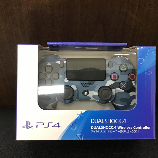 ゲームソフト/ゲーム機本体ワイヤレスコントローラー(DUALSHOCK 4) ブルー・カモフラージュ