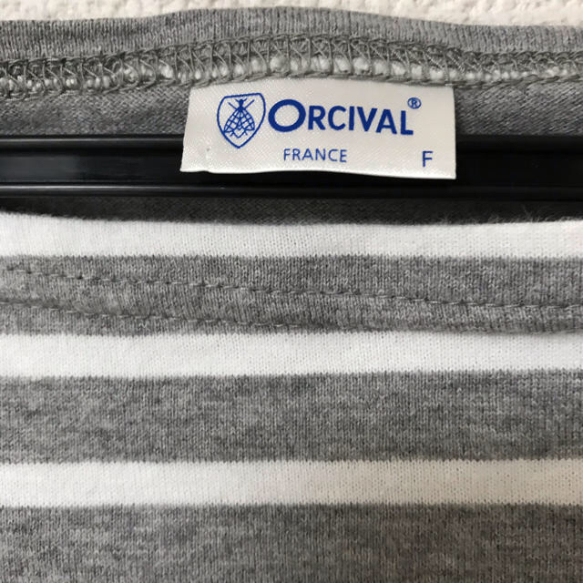 ORCIVAL(オーシバル)の美品　オーチバル  ボーダーＡライン　チュニック  レディースのトップス(チュニック)の商品写真