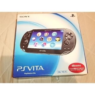 プレイステーションヴィータ(PlayStation Vita)のPSVITA 本体 PCH-1100 3G/Wi-Fiモデル(携帯用ゲーム機本体)