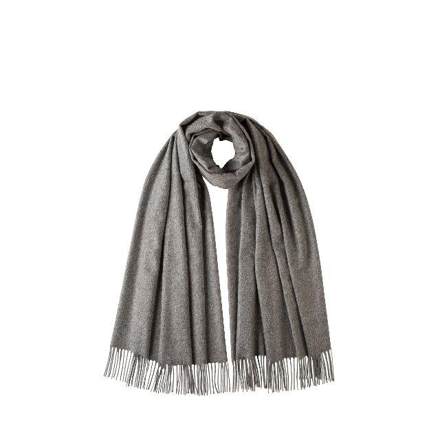 新品 ジョンストンズ ストール カシミア100% イギリス製 Johnstons