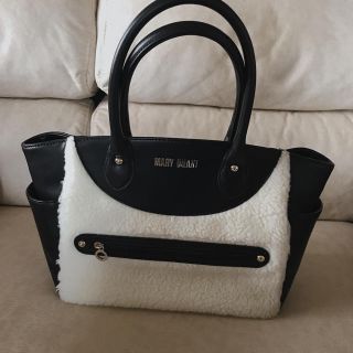 マリークワント(MARY QUANT)のマリクワ  ファー　トートバック(トートバッグ)