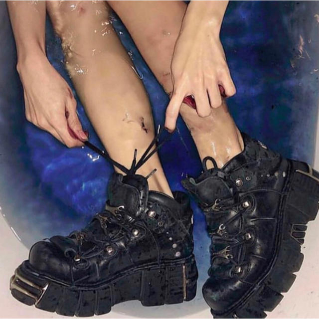 NEW ROCK ハイヒールブーツ スペイン製 | angeloawards.com