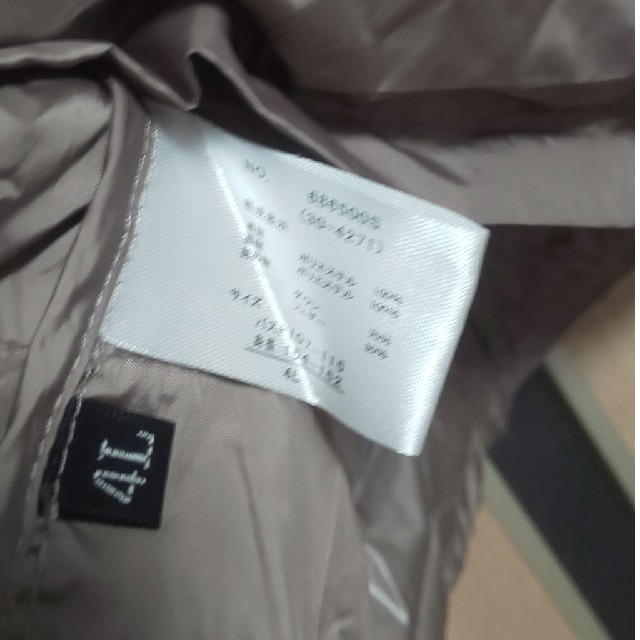 コンパクトダウンベスト 大きいサイズ 4L レディースのジャケット/アウター(ダウンベスト)の商品写真