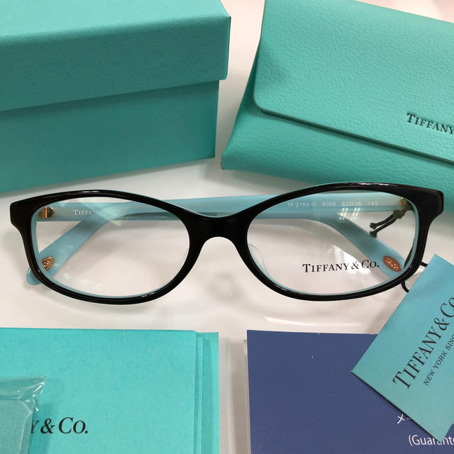 TIFFANY ティファニー ロゴ スクエア メガネ 眼鏡 TF2116B (Tiffany