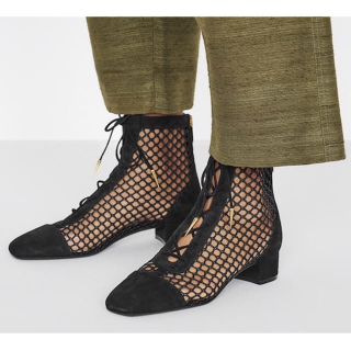 美品 Dior ディオール ブーツ 2011年コレクション品 37 ボルドー
