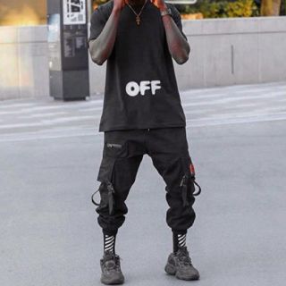 オフホワイト(OFF-WHITE)のBLACKTAILOR C16 カーゴパンツ  (ワークパンツ/カーゴパンツ)