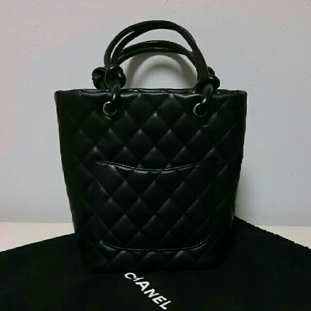 CHANEL(シャネル)の【美品】シャネル  CHANEL  カンボンライン トートバッグ ・スモール レディースのバッグ(トートバッグ)の商品写真