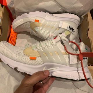 オフホワイト(OFF-WHITE)のoffwhite×nike air presto 本日限定価格！(スニーカー)