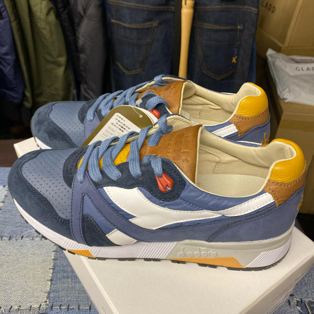 【新品】diadora HERITAGE パンチングスニーカー　26.5cm