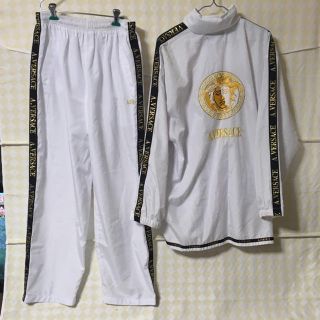 ヴェルサーチ(VERSACE)の90s♦ A.VERSACE  ナイロンジャケット  セットアップ　Lサイズ(ナイロンジャケット)