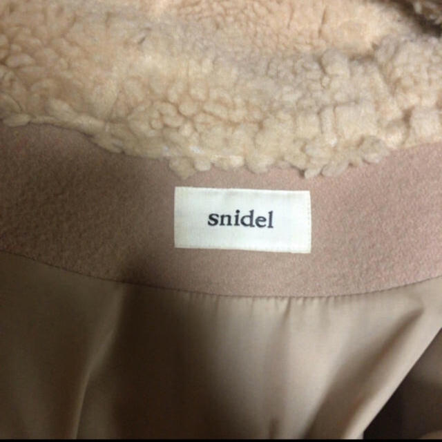 SNIDEL(スナイデル)のsnidel スナイデル フード付きウールコート レディースのジャケット/アウター(ダッフルコート)の商品写真