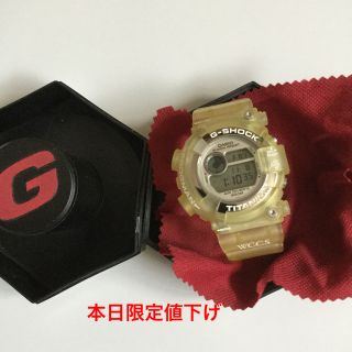 ジーショック(G-SHOCK)のCASIO G-SHOCK DW8201-wc  フロッグマン マンタ シルバー(腕時計(デジタル))