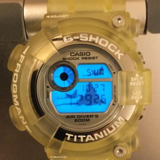 CASIO G-SHOCK DW8201-wc フロッグマン マンタ シルバー