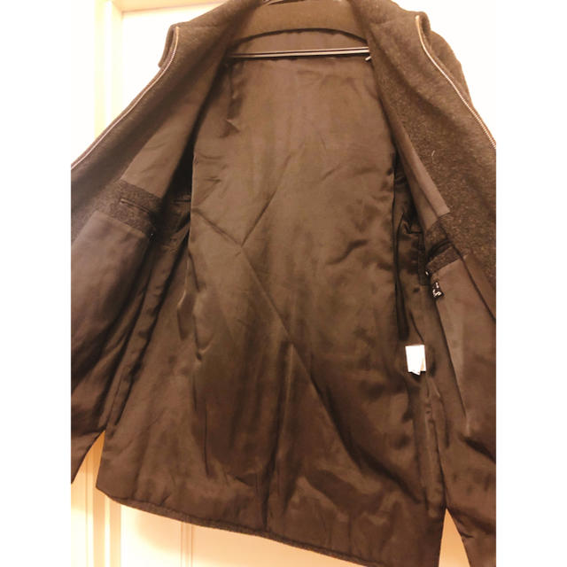 agnes b.(アニエスベー)のアニエス・ベーのブルゾンコート チャコールグレー サイズ0 メンズ メンズのジャケット/アウター(ブルゾン)の商品写真