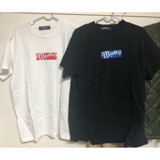 マーブルアンドコー(MARBLE & Co.)のmarbles boxlogo tee L white black (Tシャツ/カットソー(半袖/袖なし))