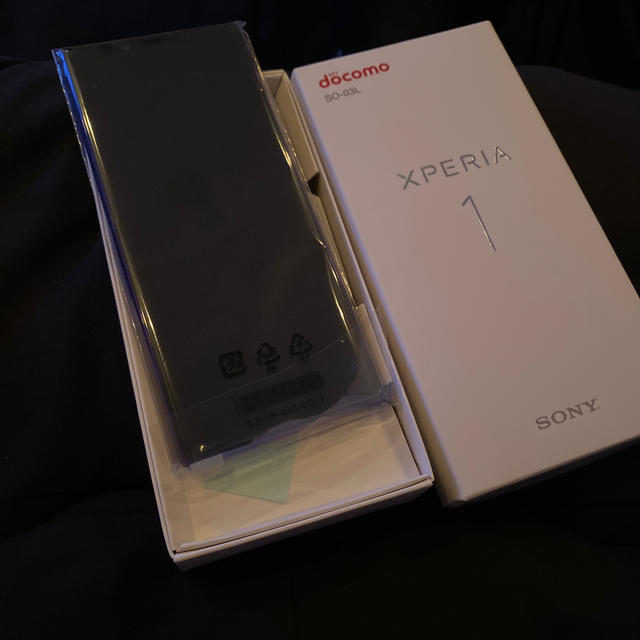 Xperia - Xperia1 新品 本体 パープル お買い得 SONY SIMフリー