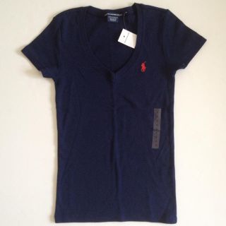 ラルフローレン(Ralph Lauren)のラルフローレンネイビーTシャツSポロ刺繍(Tシャツ(半袖/袖なし))