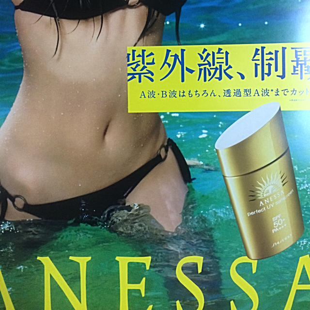 【未使用品】蛯原友里 ANESSAポスター515×728B2サイズ