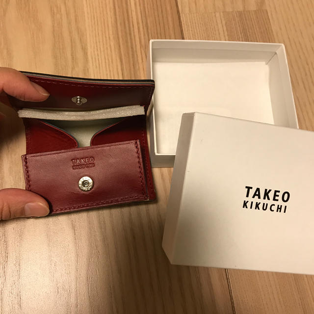 TAKEO KIKUCHI(タケオキクチ)のタケオキクチ　コインケース メンズのファッション小物(コインケース/小銭入れ)の商品写真